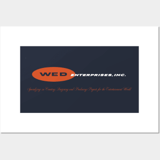50s WED Enterprises Inc - Dark Posters and Art